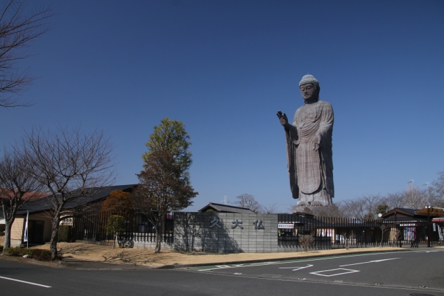 圏央道で60分♪日本一の牛久大仏！